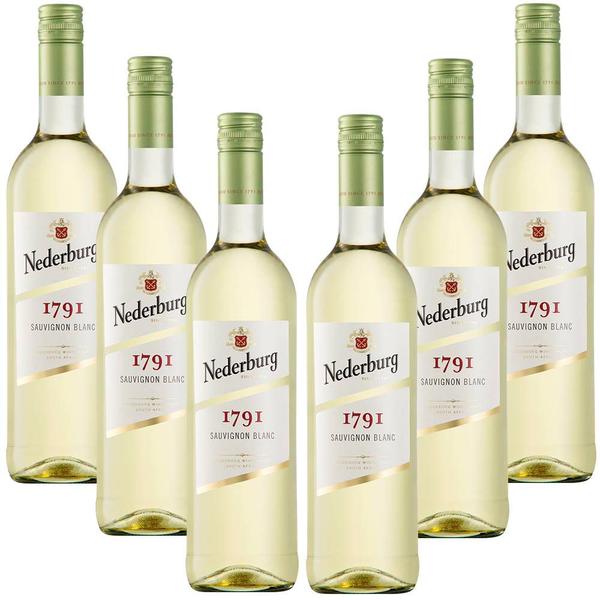 Imagem de Kit 06 Unidades Vinho Nederburg 1791 Sauvignon Blanc 750ml