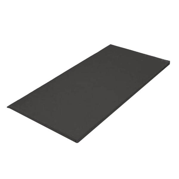 Imagem de Kit 07 Colchonete Slim 95x59cm Solteiro Para Ginástica Academia Escola Suede Chumbo - Ahazzo Móveis