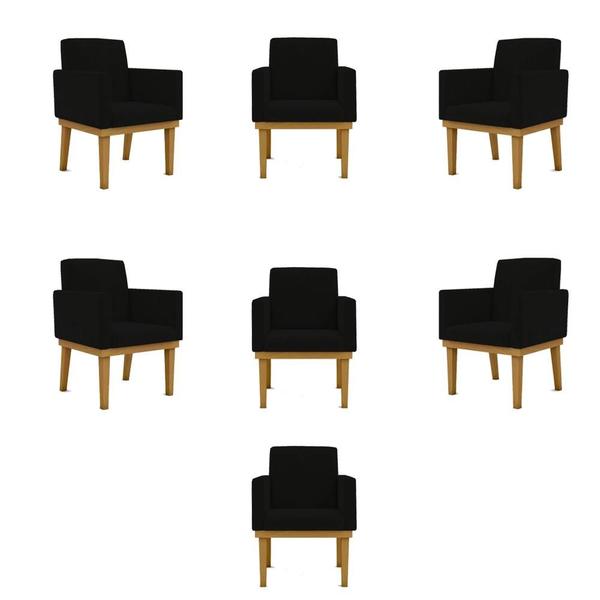 Imagem de Kit 07 Poltronas Decorativa Reforçada Oferta - Balaqui Decor