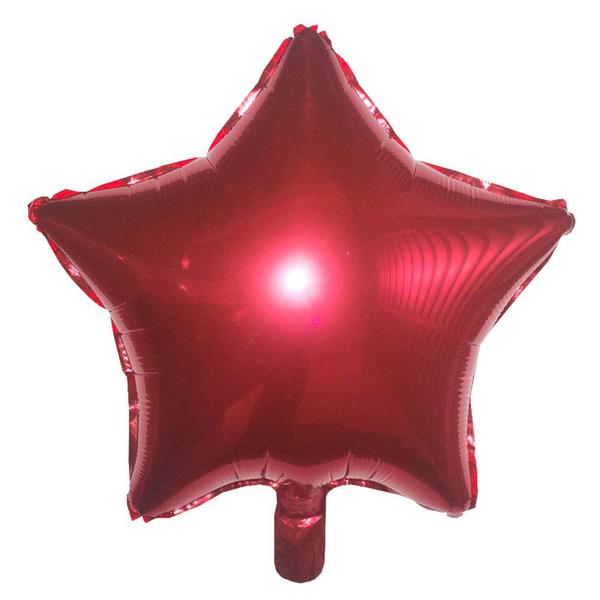 Imagem de Kit 08 Balões Buque Látex/Metalizado - Vermelho