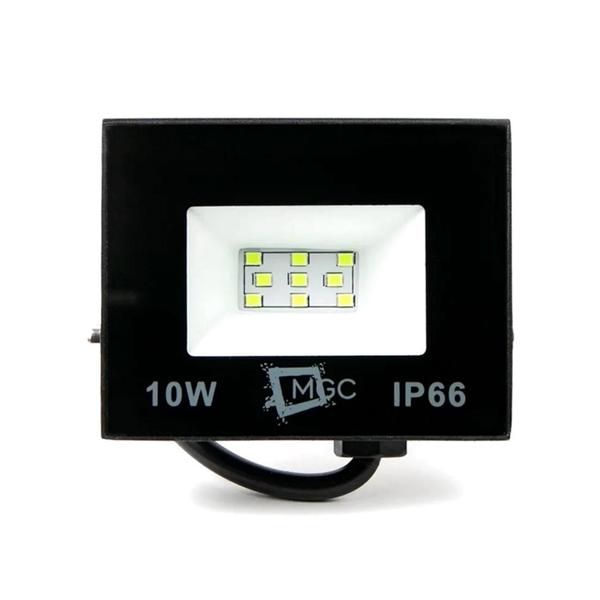 Imagem de Kit 08 Refletores 10w Holofote Led Smd 6500k Bivolt Ip66