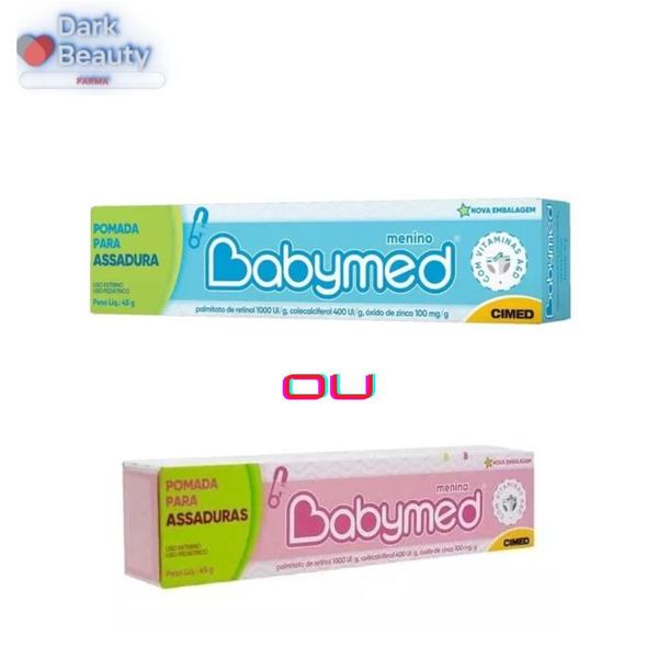 Imagem de Kit 09 Pomada para Assaduras Babymed Menino 45g - Cimed