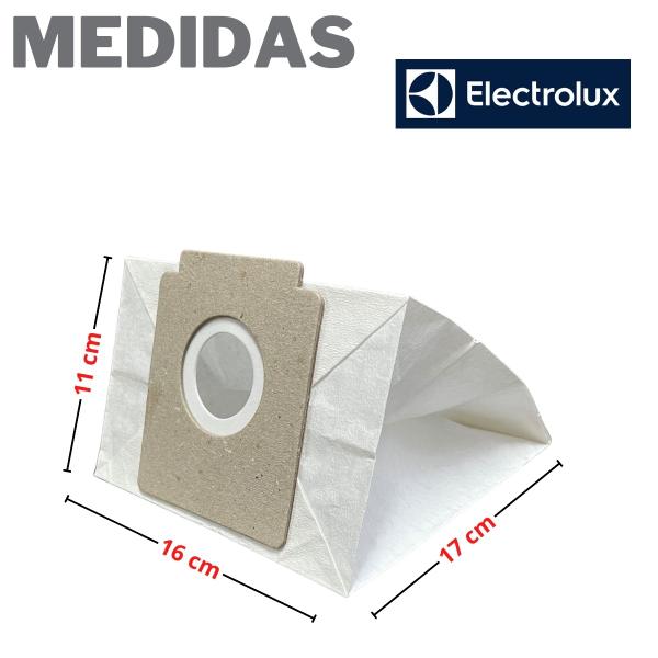 Imagem de Kit 09 Saco P/Aspirador de Pó Electrolux Neo10 Descartável Filtro Compatível Limpeza Profunda Ideal para Uso Diário