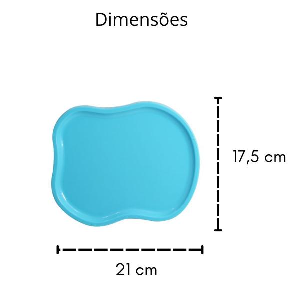 kit 1 boleira alegra 24x17 + 1 bandeja orgânica Mesa Festas - Nielshop Imagem de kit 1 boleira alegra 24x17 + 1 bandeja orgânica Mesa Festas