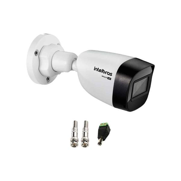 Imagem de Kit 1 Câmera Intelbras VHD 1130 B HD 720p com Lente 2.8mm Visão Noturna 30m Resistente à Chuva IP67 + Conectores