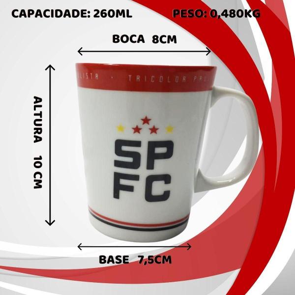 Imagem de Kit 1 Caneca Branca Porcelana Café + 1 Copo Canudo 500Ml