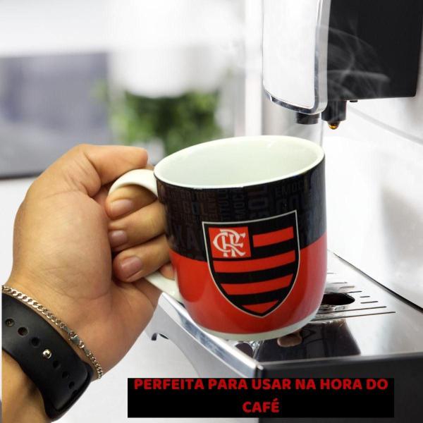 Imagem de Kit 1 Caneca Porcelana 300Ml Café + 1 Taça Windsor 330Ml