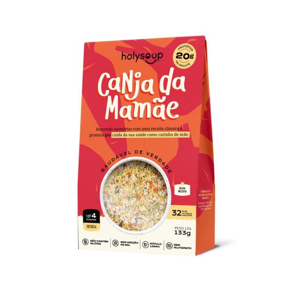 Kit 1 Canja da Mamãe e 1 Creme Verde - Sem Glúten - HolySoup - Holy Soup Imagem de Kit 1 Canja da Mamãe e 1 Creme Verde - Sem Glúten - HolySoup
