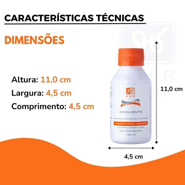 Imagem de Kit 1 Emoliente Diluído 500ml + Emoliente Concentrado 120ml