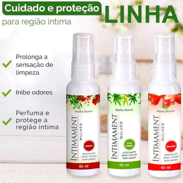 Imagem de Kit 1 Intimament Sabonete Íntimo Morango 120ml + 1 Desodorante Íntimo Morango 60ml