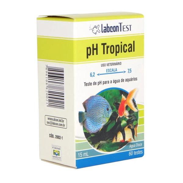 Imagem de Kit 1 Labcon PH Tropical 15ml + 1 Labcon Acid 15ml + 1 Labcon Alcali 15ml + 1 Labcon Anticlor 15ml