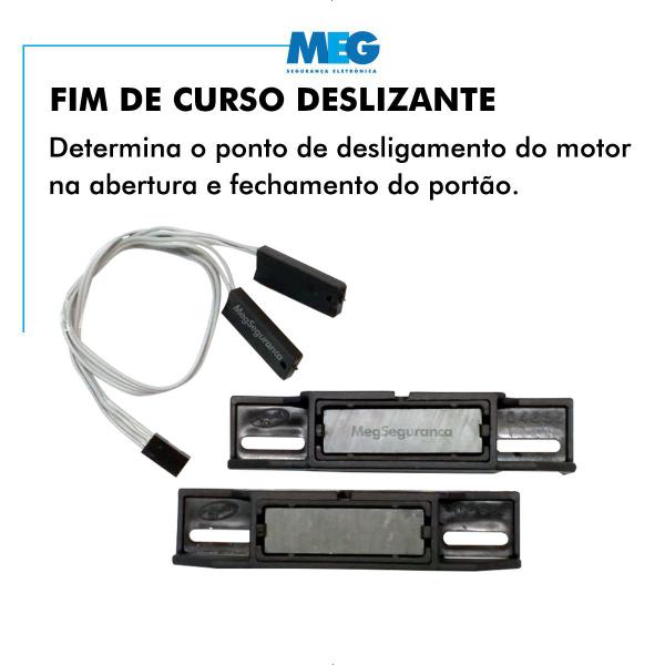 Imagem de Kit 1 Motor Dz Cube Ppa Portão 1000kg Jet Flex 5s 5m Crem