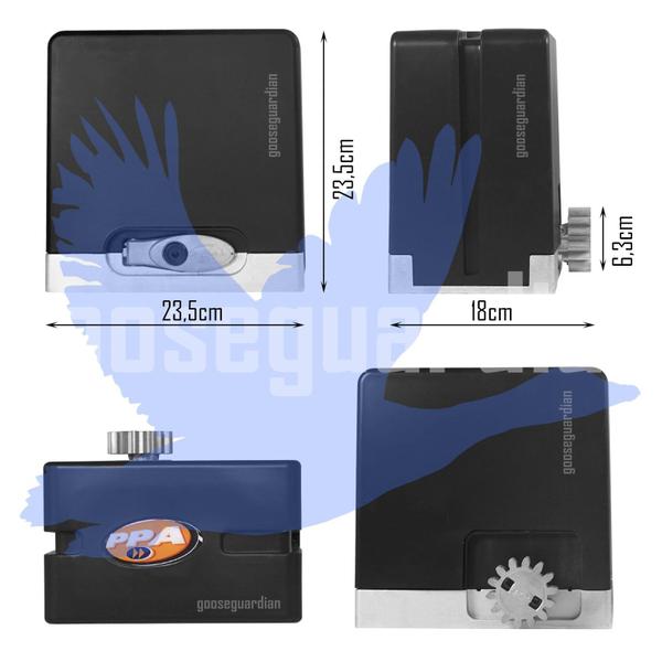 Imagem de Kit 1 Motor PPA 1/4CV Dz Hub 2 Control Portão 450Kg