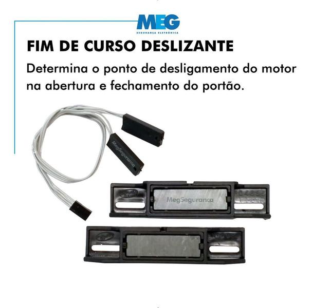 Imagem de Kit 1 Motor Ppa Dz Rio Jet Flex 2 Controles Portão 800kg