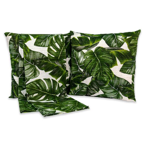 Kit 1 Peseira CASAL + 2 Capas de Almofadas 40cm x 40cm Piquet Favinho - Dryka Enxovais Imagem de Kit 1 Peseira CASAL + 2 Capas de Almofadas 40cm x 40cm Piquet Favinho