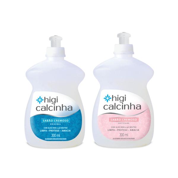 Imagem de Kit 1 Sabão Softcare e 1 Original Cremoso Higi Calcinha