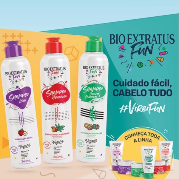 Imagem de Kit 1 SHAMPOO 1 FINALIZADOR FUN HIDRATANTES 240ML