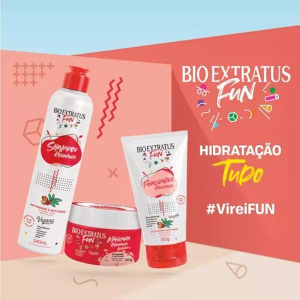 Imagem de Kit 1 SHAMPOO 1 FINALIZADOR FUN HIDRATANTES 240ML