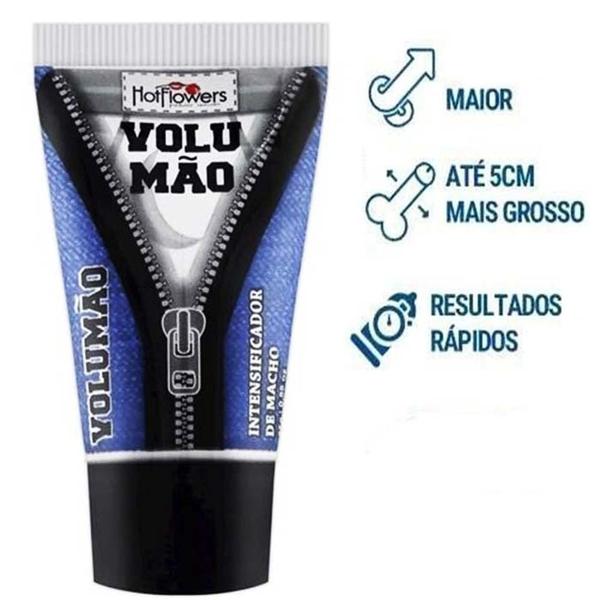 Imagem de Kit 1 volumão intensificador de macho 25gr + 1 sempre virgem 25g