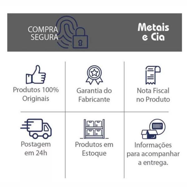 Imagem de Kit 10 Acabamento Registro Pressão Gaveta Padrão Deca C 31