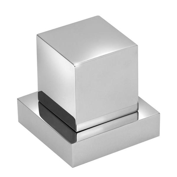 Kit 10 Acabamentos Registro Quadrado 1/2 Ou 3/4 100% Metal - Modelar Imagem de Kit 10 Acabamentos Registro Quadrado 1/2 Ou 3/4 100% Metal