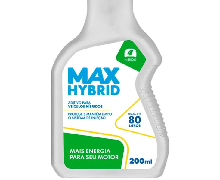 Imagem de Kit 10 Aditivo Combustível Veículos Bardahl Max Hybrid 200ml