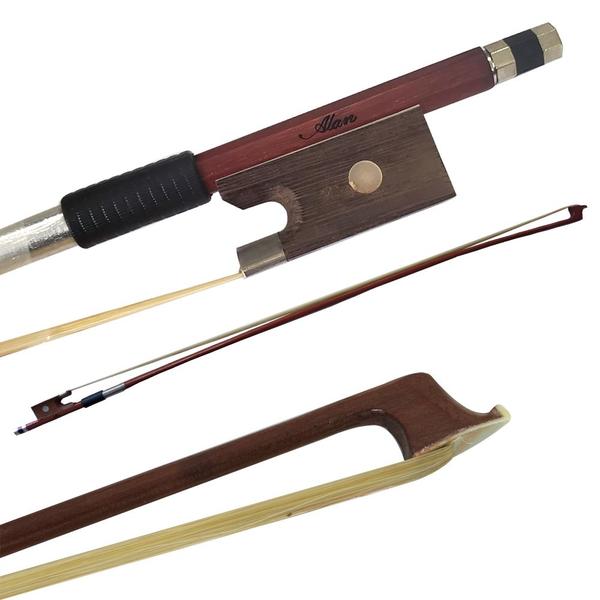 Kit 10 Arcos de Crina Animal para Violino Alan Imagem de Kit 10 Arcos de Crina Animal para Violino Alan