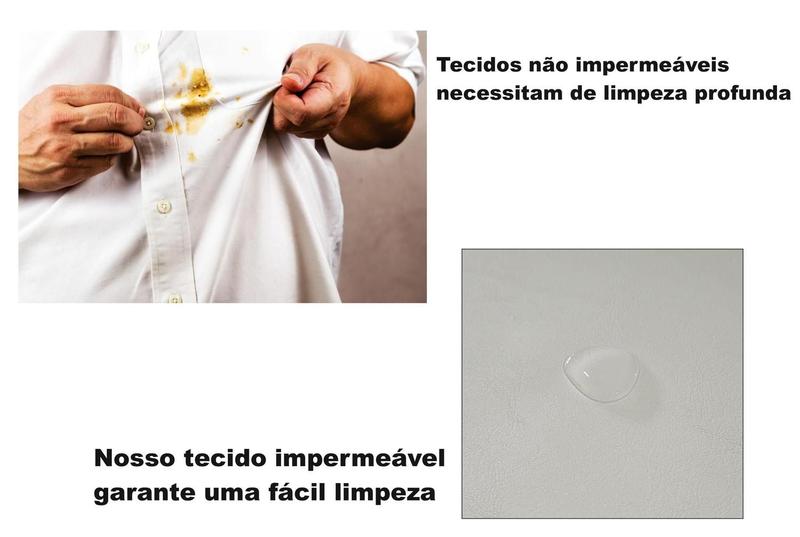 Imagem de KIT 10 Avental Impermeável bolso churrasqueiro garçom chef cozinha churrasco açougueiro limpeza barbeiro manicure pedicure peixaria pvc frigorífico