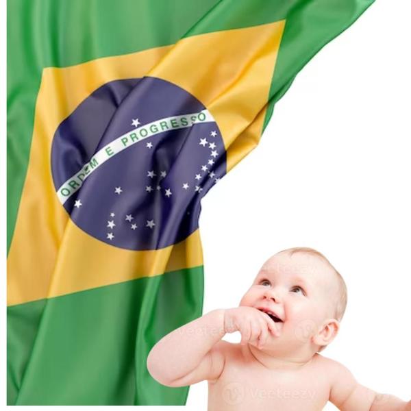 Imagem de Kit 10 Bandeira  Brasil Brasileira Grande 1,5 x 0,9 M Ruas