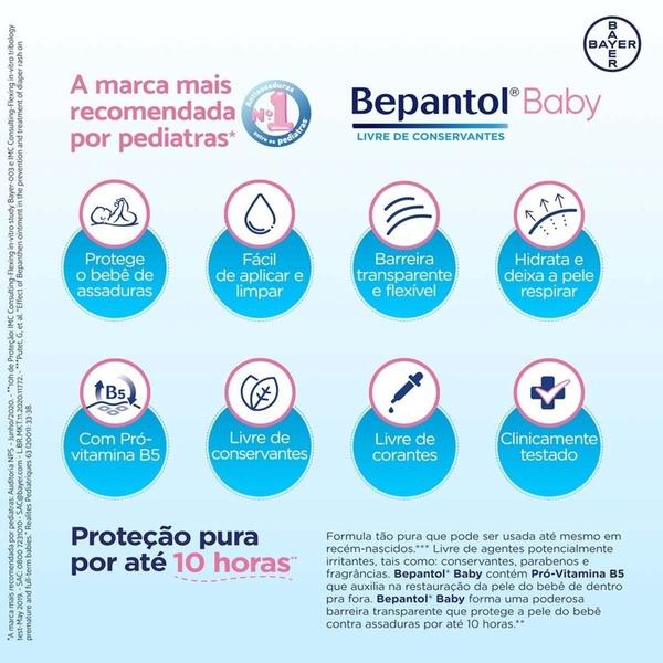 Imagem de Kit 10 Bepantol Baby 120g - Pomada de Assadura