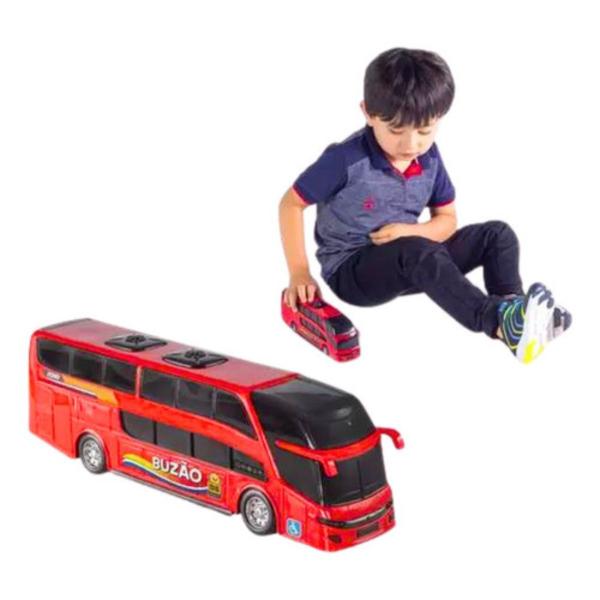 Imagem de Kit 10 Brinquedos Ônibus Buzão Carrinho Carro Atacado Doação