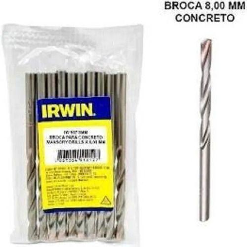 Imagem de Kit 10 Broca Irwin Videa 5mm Concreto Iw902 Profissional