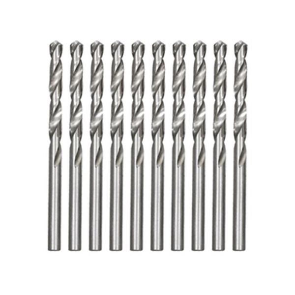 Imagem de KIT 10 Brocas De Aço Rápido HSS 1 mm para Metais MTX Cod 715109