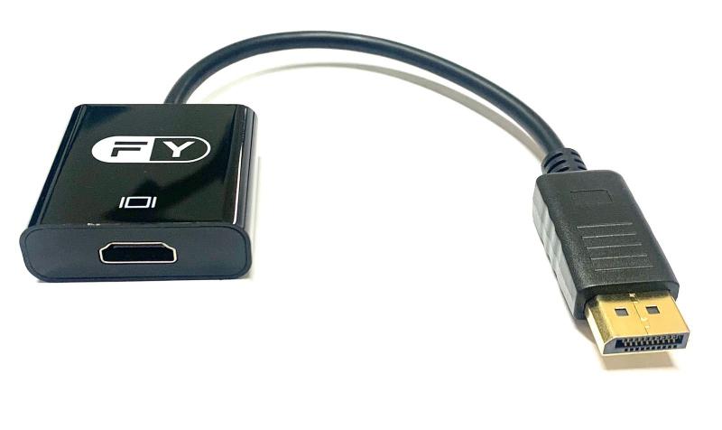 Imagem de Kit 10 Cabo Adaptador Conversor DisplayPort para hdmi 1080p nfe Atacado