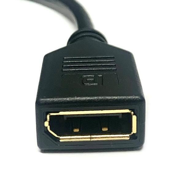 Imagem de Kit 10 Cabo Adaptador Conversor Hdmi Para Displayport 4k - Rb Tronics