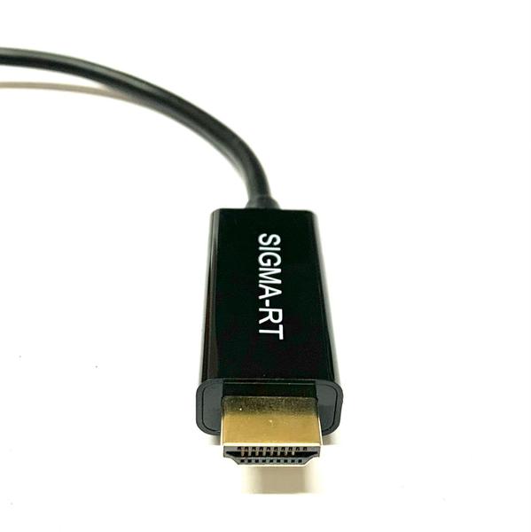 Imagem de Kit 10 Cabo Displayport Para Hdmi 1,80m Metros Nfe Atacado