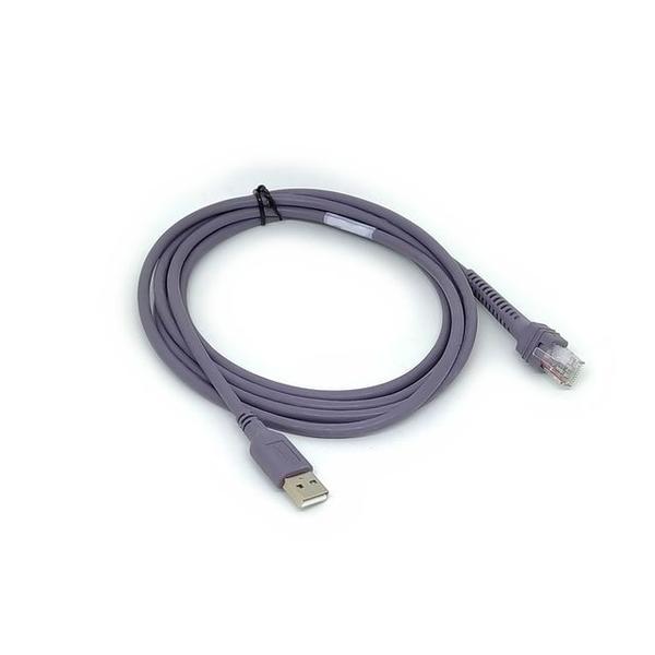 Imagem de Kit 10 Cabo Usb Leitor Symbol Motorola Zebra Ls2208 / Ls7708 / DS