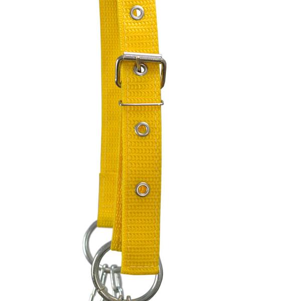 Kit 10 Cabrestos para Bezerro com Corrente SV39024 - Amarelo - Selaria Vertentes Imagem de Kit 10 Cabrestos para Bezerro com Corrente SV39024 - Amarelo