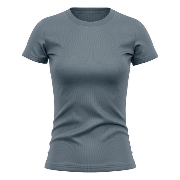 Imagem de Kit 10 Camisetas Feminina Dry Fit Proteção Solar UV Básica Lisa Treino Academia Passeio Fitness Ciclismo Camisa