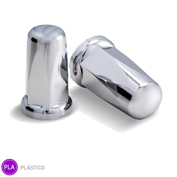 Kit 10 Capa Porca Cromada Belga - 33mm - TWT Imagem de Kit 10 Capa Porca Cromada Belga - 33mm