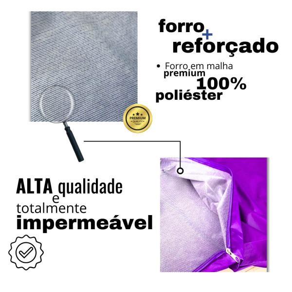 Imagem de Kit 10 Capas Travesseiro 50 X 70 Hospitalar Impermeável Coloridas