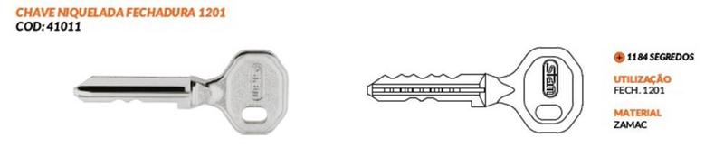 Imagem de Kit 10 Chaves Tetra Stam Virgem - Modelo 1201