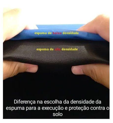 Imagem de KIT 10 Colchonete Academia Alta Densidade Exercícios Ginástica treino tapete pilates yoga colchão malhar treinar yoga pilates abdominal impermeável