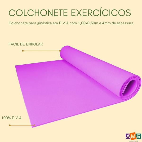 Imagem de Kit 10 Colchonete academia e ginástica para exercícios