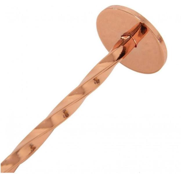 Imagem de Kit 10 Colher Bailarina revestimento de bronze 27 cm - Mimo