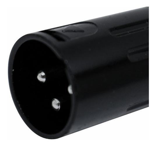 Imagem de Kit 10 Conector Xlr Canon Macho Preto Csr 1030 Bk Csr