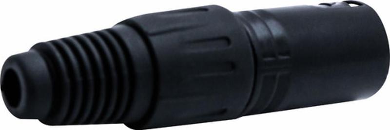 Imagem de Kit 10 Conector Xlr Canon Macho Preto Sk014 Csr