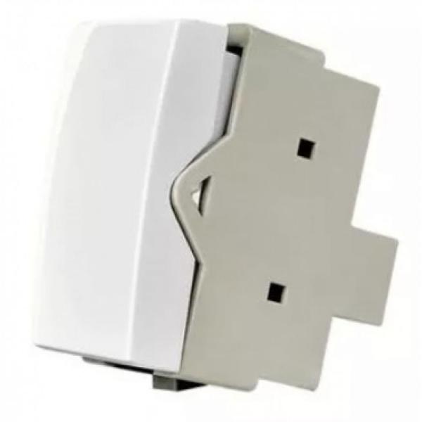 Imagem de Kit 10 conjunto 4x4 tomada 20a + interruptor simples sleek