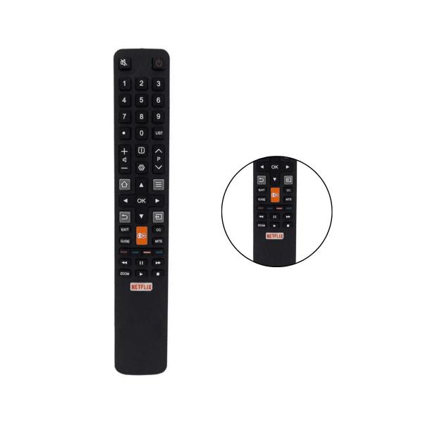 Imagem de Kit 10 Controle Remoto Compatível Tv Tcl Smart 4k Led Rc802n