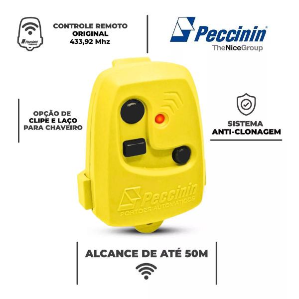 Imagem de Kit 10 Controle Remoto De Portão Eletrônico Peccinin Original